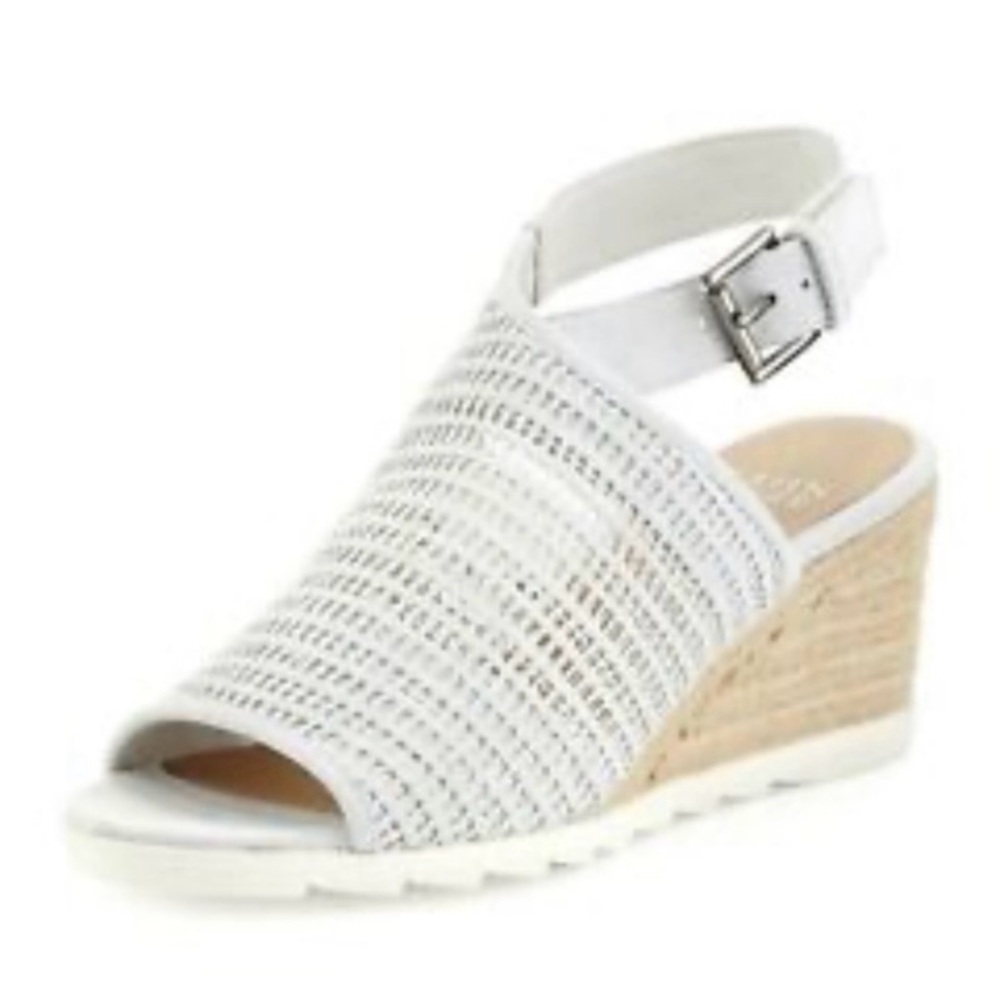 Like New Eileen Fisher Aura Wedge Espadrille Sandals
